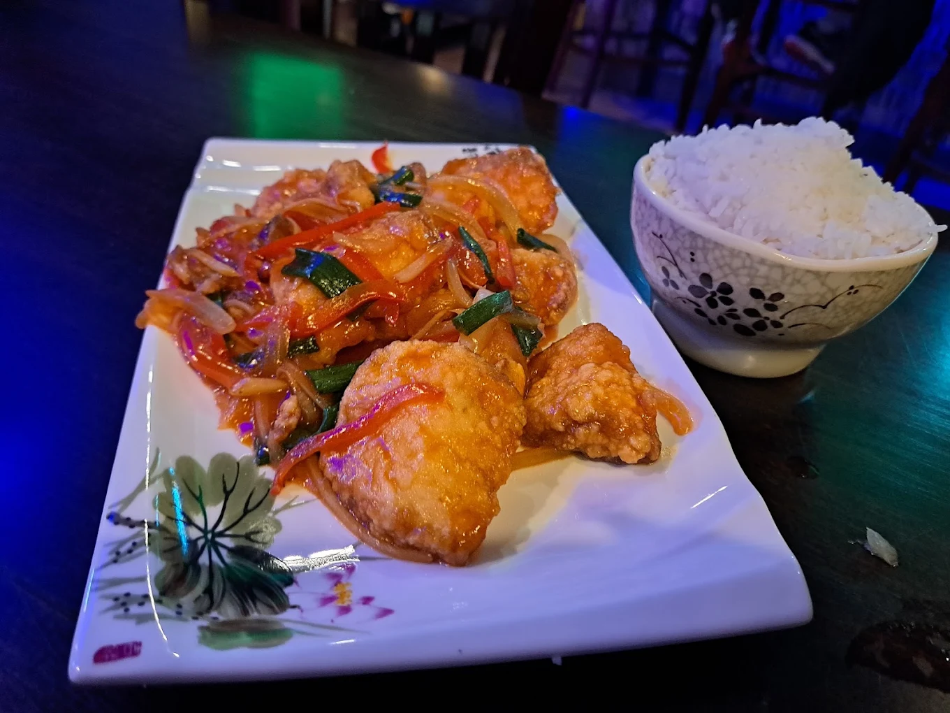Mikado sweet and sour dish